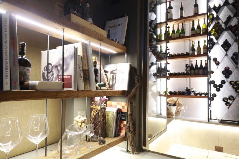 Milan wine cellar