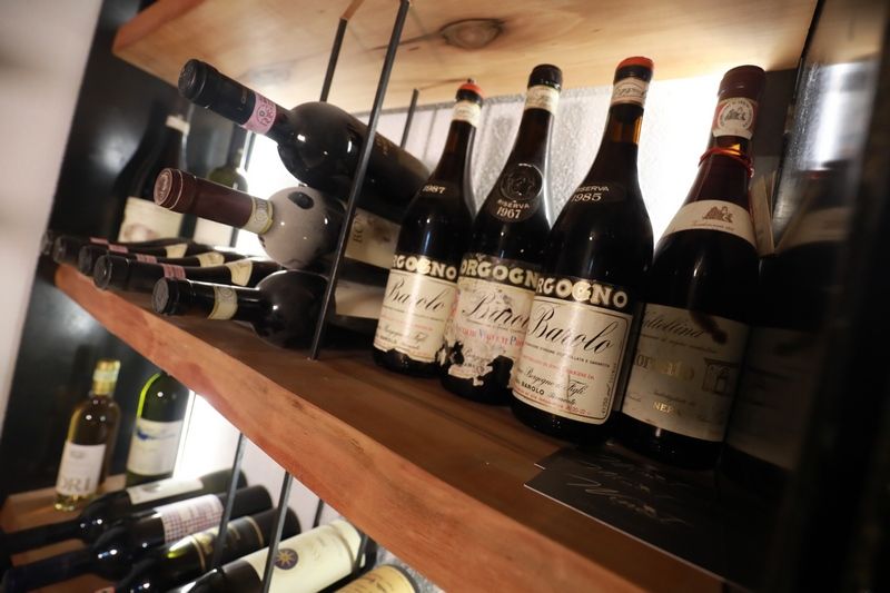 Wine cellar in Milan