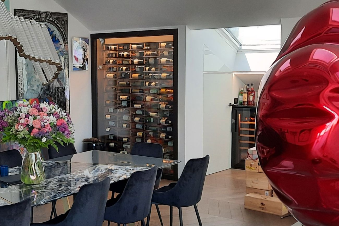 progettazione cantina vini privata realizzata a Livorno